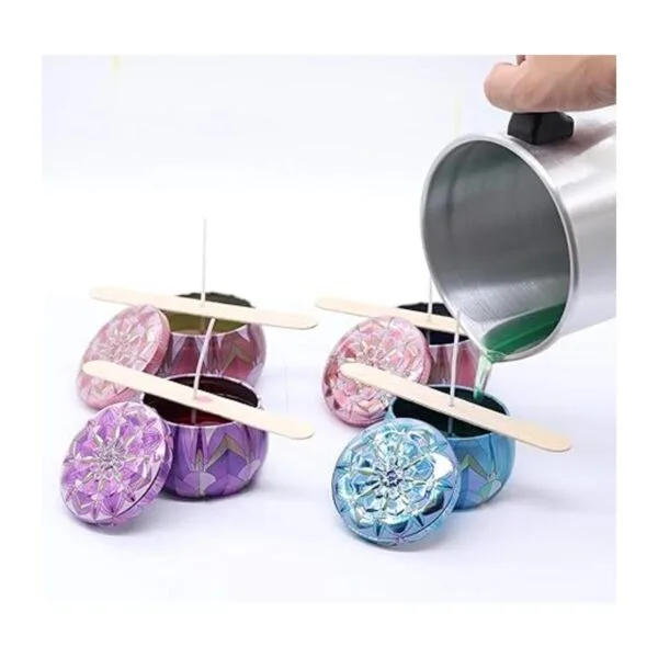 Olla de vertido para hacer velas 88 onzas olla de cera