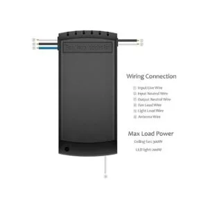 Kit de control remoto universal de ventilador de techo 3_5