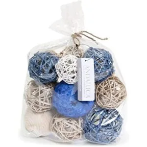 ANDALUCA Bolsa de llenado de jarrón decorativa grande con