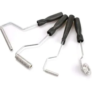 Kit de herramientas de rodillo de fibra de vidrio 4