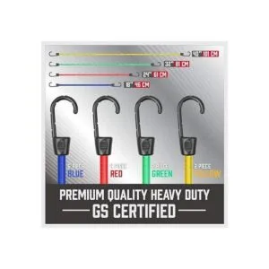 SEDY Tarro surtido de 30 piezas de cuerdas elásticas de