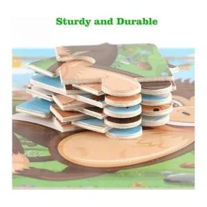 NASHRIO Rompecabezas de madera para niños pequeños de 2 a