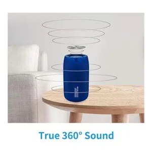MusiBaby Bocina con Bluetooth 5.0 transportable al aire_2