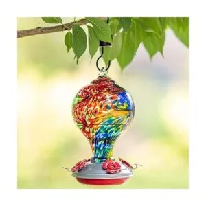 Muse Garden Comedero para colibríes para exteriores_2