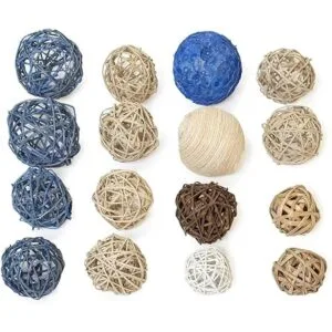 ANDALUCA Bolsa de llenado de jarrón decorativa grande con