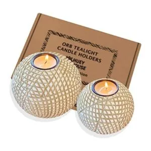 Luca Orb Portavelas 2 unidades caja de regalo centro