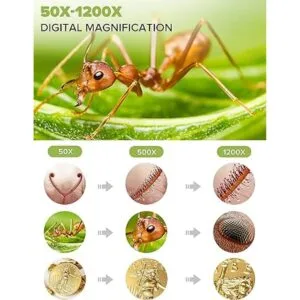 Microscopio digital LCD de 7 pulgadas ANNLOV 1200X_3