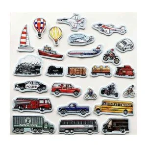 Coches camiones aviones de tren figuras de_2