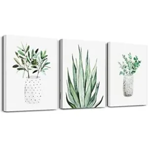 Arte de pared de granja para comedor baño arte abstracto_1