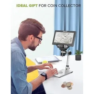 Microscopio digital LCD de 7 pulgadas ANNLOV 1200X_2