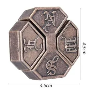 Rompecabezas de metal con bloqueo 3D para adultos_3