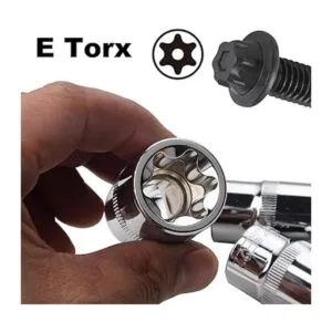 Juego de llaves E Torx hembra 38 12 14 unidad E4 E24