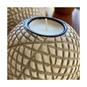 Luca Orb Portavelas 2 unidades caja de regalo centro