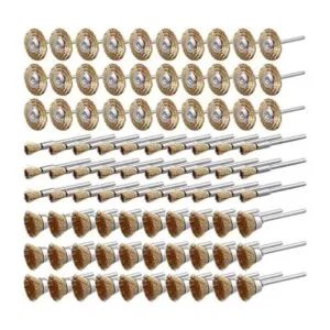 Rocaris Juego de 90 cepillos de alambre ruedas de_1