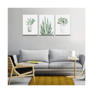 Arte de pared de granja para comedor baño arte abstracto_2