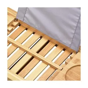 Bandeja de lujo para tina bandeja de bambú para bañera