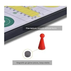 Quadpro Ludo Juego de mesa magnética con tablero plegable_4
