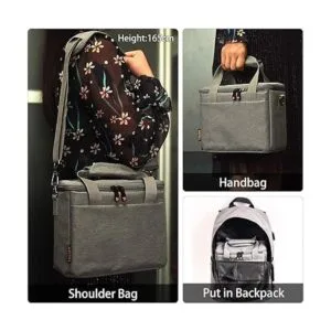 FOSOTO Funda para cámara con funda impermeable para lluvia