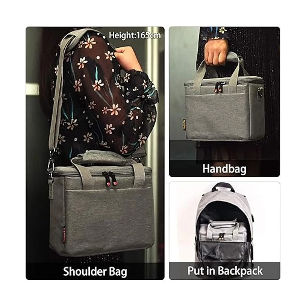 FOSOTO Funda para cámara con funda impermeable para lluvia