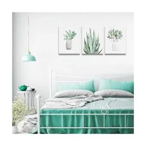 Arte de pared de granja para comedor baño arte abstracto_5