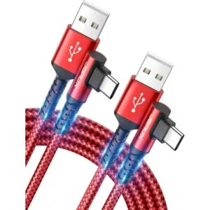 JSAUX Cable USB C Paquete de 2 cables de 6.6 pies_1
