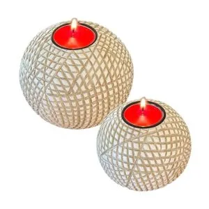 Luca Orb Portavelas 2 unidades caja de regalo centro