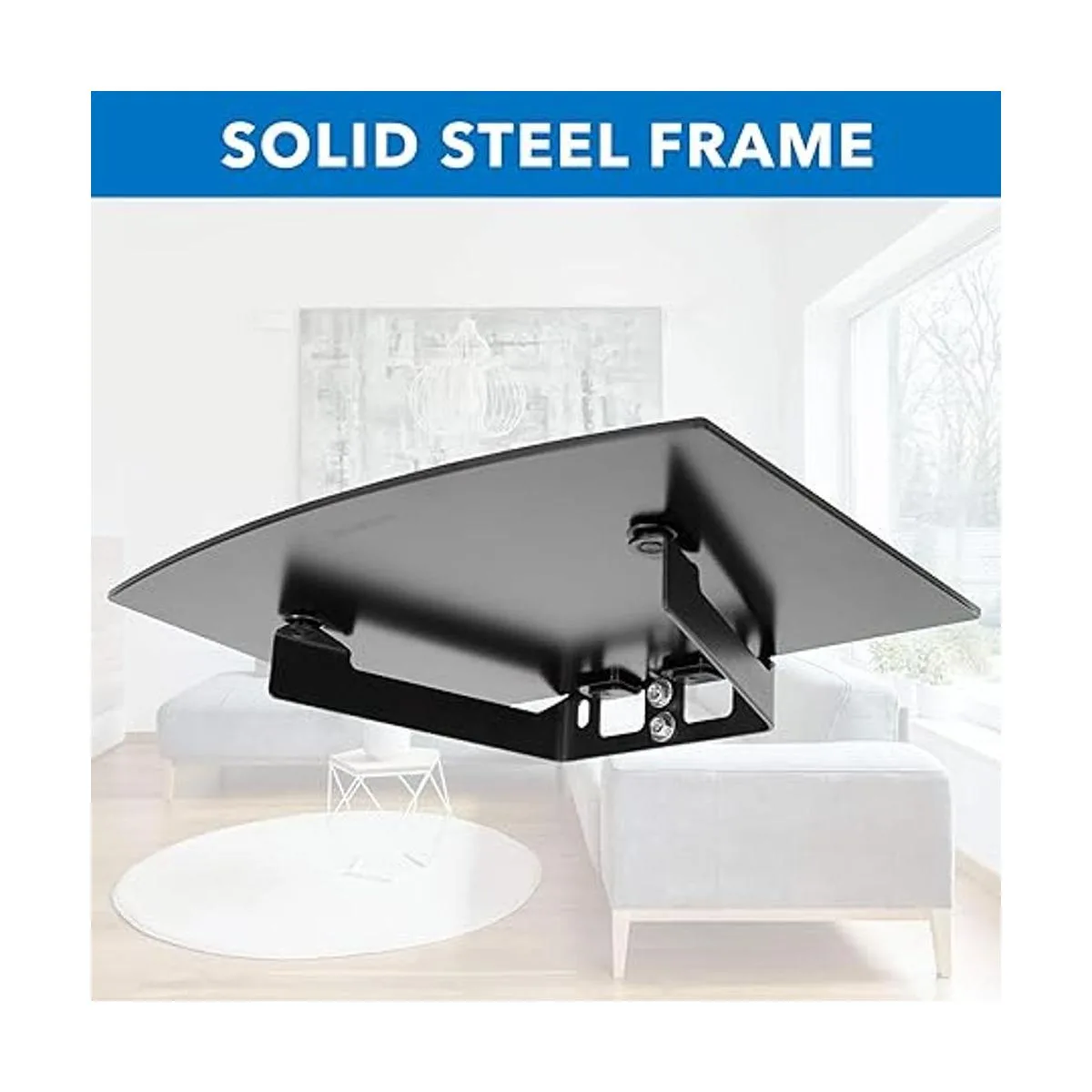 MounTIT Estante de cristal templado capacidad de 22_4