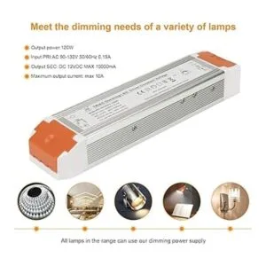 Controlador LED regulable de 12 V y 120 W funcionamiento_5