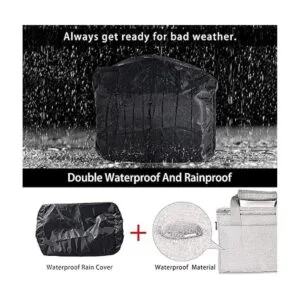 FOSOTO Funda para cámara con funda impermeable para lluvia