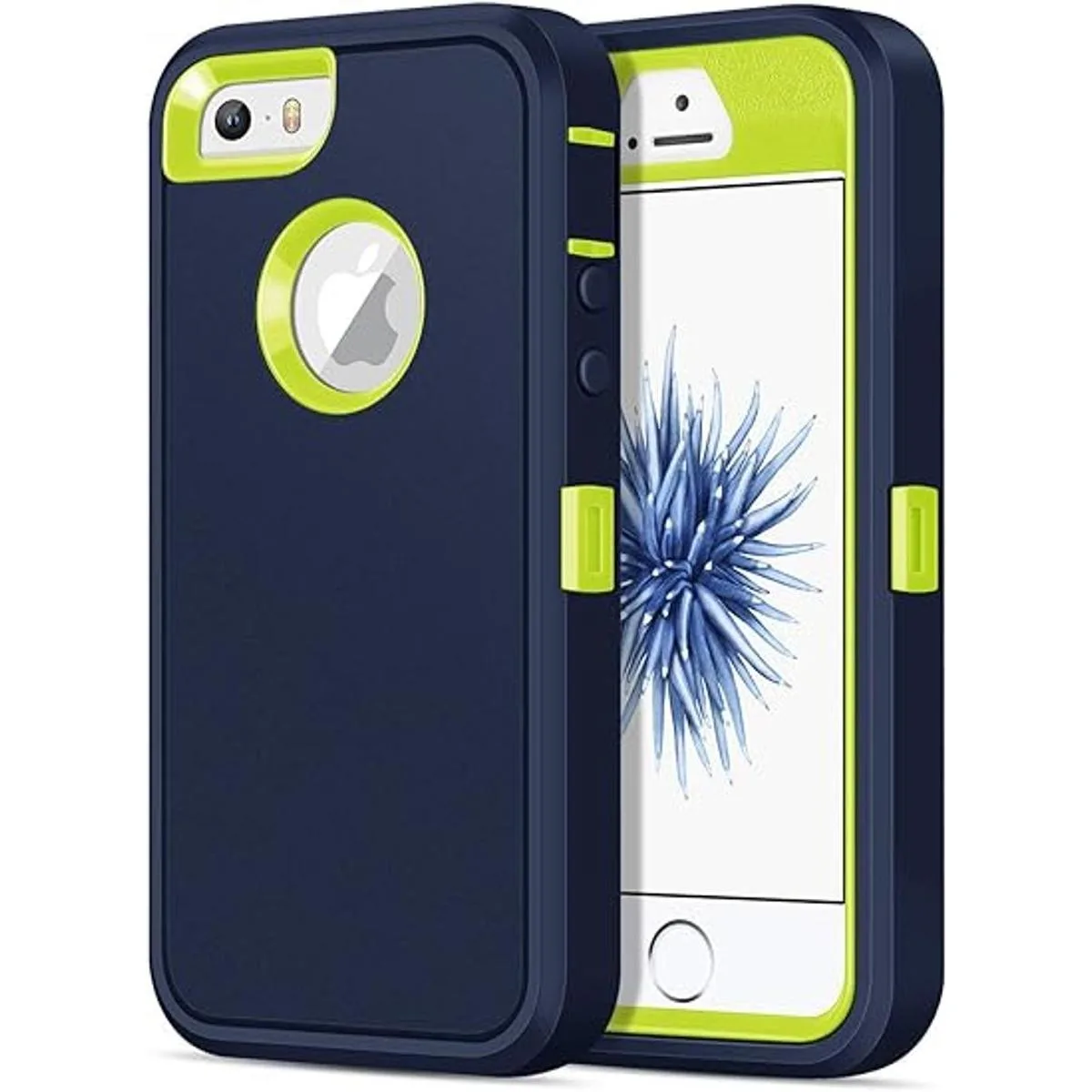 Jelanry Funda para iPhone 5S resistente con armadura para_1