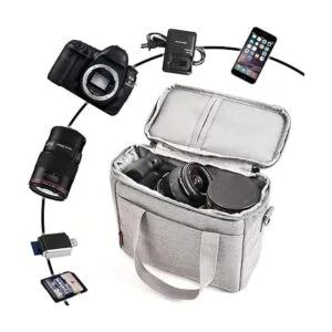 FOSOTO Funda para cámara con funda impermeable para lluvia