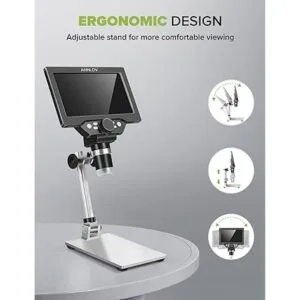 Microscopio digital LCD de 7 pulgadas ANNLOV 1200X_4
