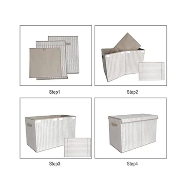 Caja de juguetes grande organizadora de pecho para niños y_3