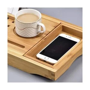 Bandeja de lujo para tina bandeja de bambú para bañera