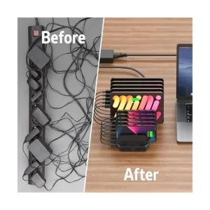 Alxum Estación de carga rápida USB con carga rápida 3.0_2