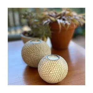 Luca Orb Portavelas 2 unidades caja de regalo centro