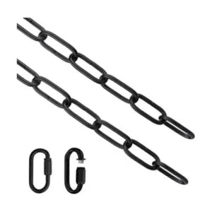 Helunsi Cadena de iluminación cadena de iluminación negra