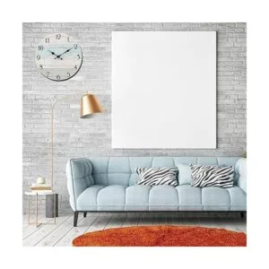 Reloj de pared redondo decorativo de madera silencioso sin_6