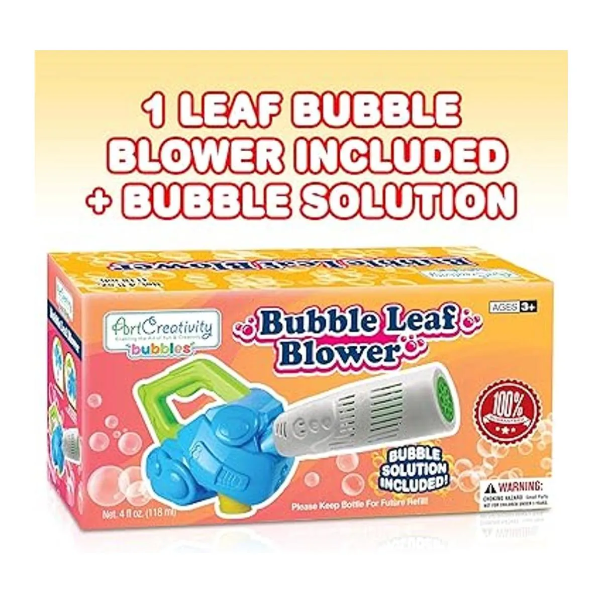 ArtCreativity Soplador de hojas de burbujas para niños_2