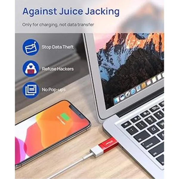 Bloqueador de datos USB JSAUX paquete de 4 USBA_2