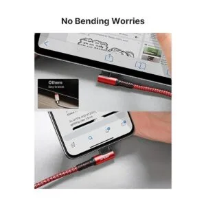 JSAUX Cable USB C Paquete de 2 cables de 6.6 pies_3