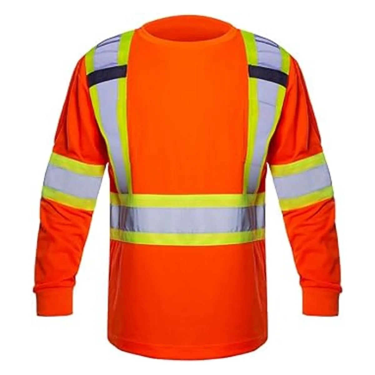 FONIRRA Camiseta de seguridad de manga larga reflectante