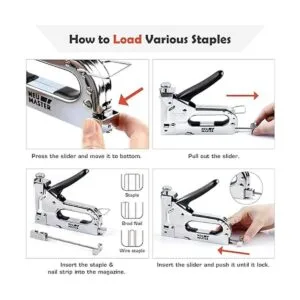 Pistola de grapas NEU MASTER de grapas 3 en 1_3