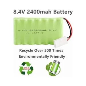 Batería recargable AA de 84 V 2400 mAh NiMH con conector_3