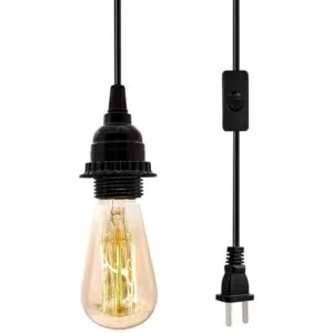 Kit de luz colgante para enchufar lámpara colgante_1