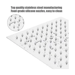 Rain Shower Head with 11 Adjustable Extension Arm Large_2