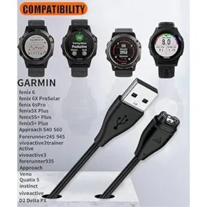 Carga de reloj para reloj Garmin Watch cargador USB_3