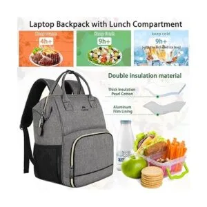 LoncheraMochila mochila con aislamiento térmico con_3