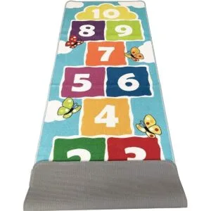 Hopscotch Alfombra infantil antideslizante para niños y_4