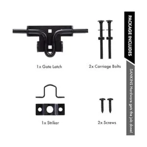 Cierre de puerta de perno deslizante cerradura de puerta_5